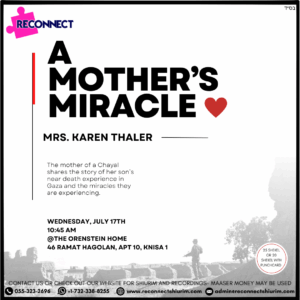 A Mother’s Miracle