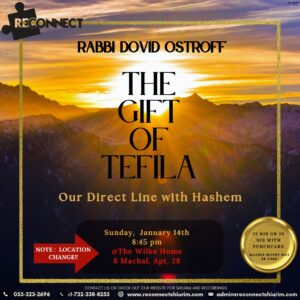 The Gift of Tefila