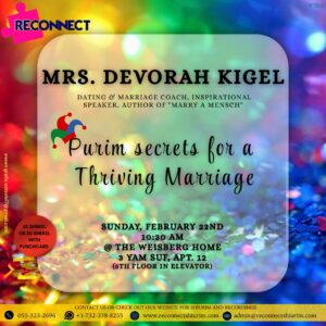 Purim Secrets for a Thriving Marriage